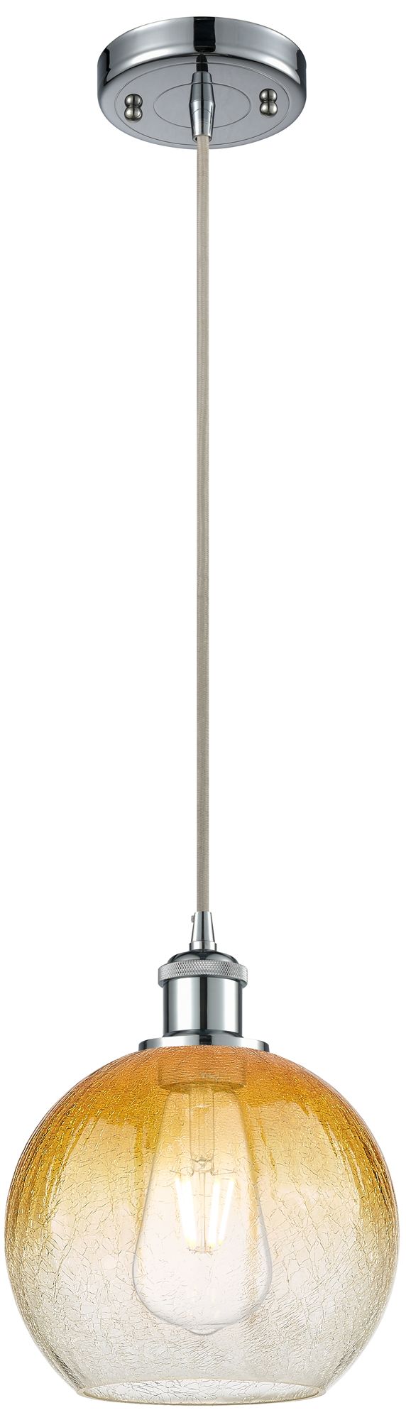 Innovations Lighting Brookhaven Globe Chrome Collection