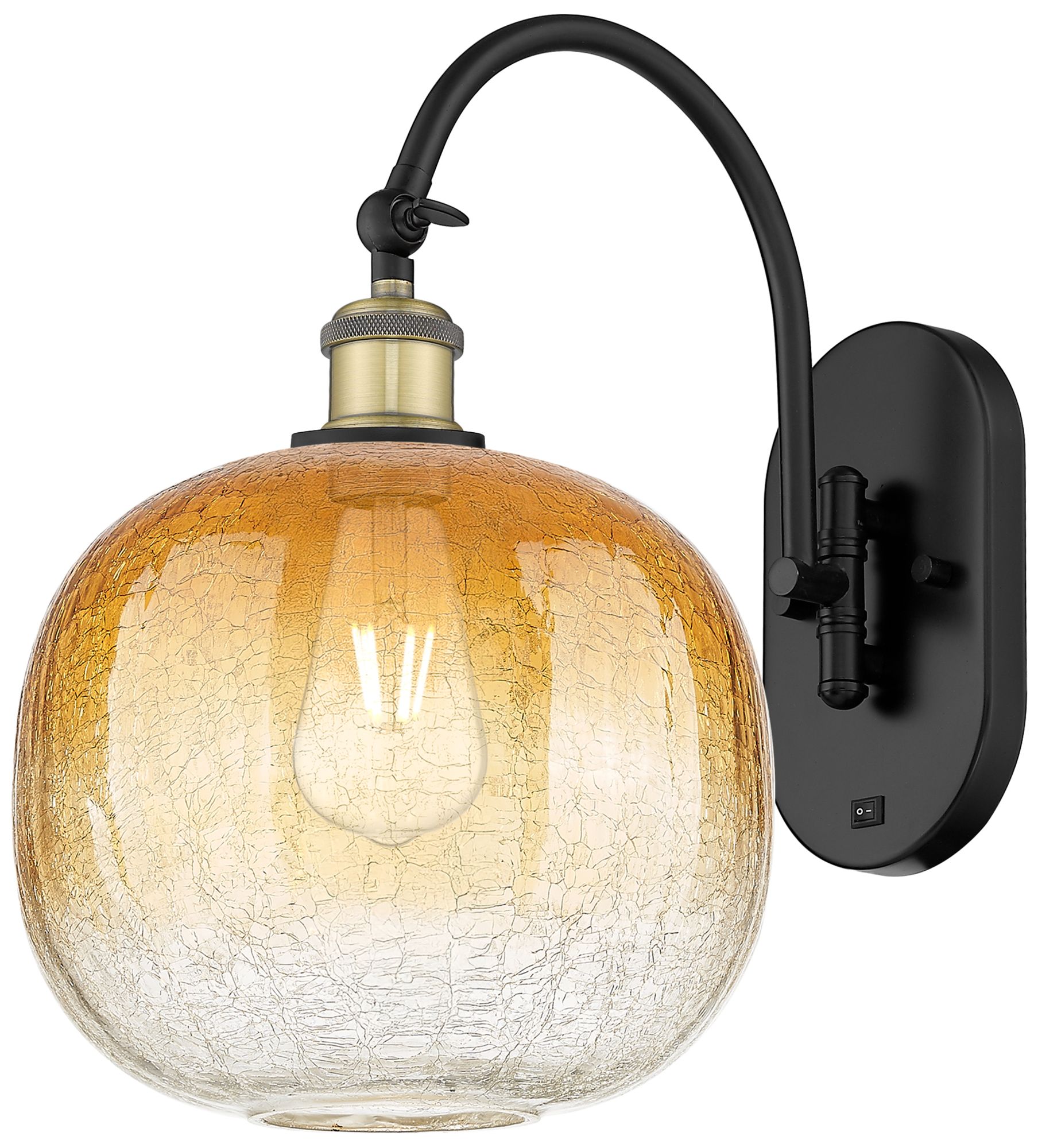 Innovations Lighting Brookhaven Sphere Black Collection