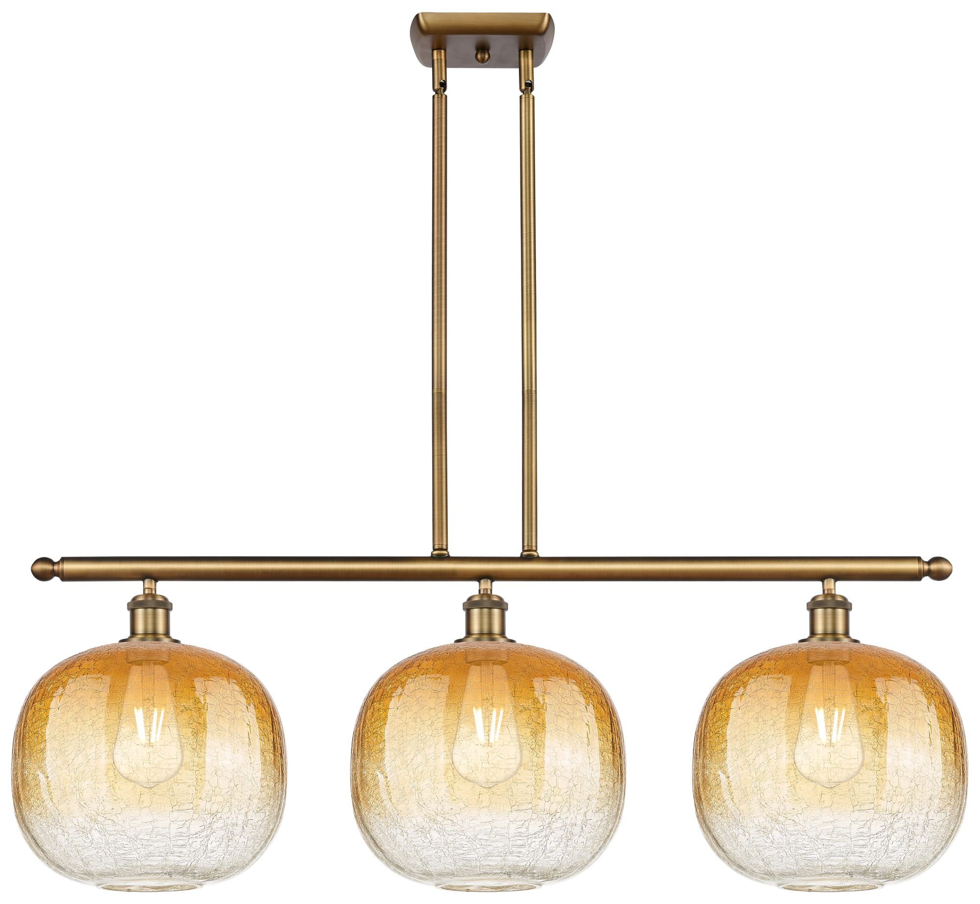 Innovations Lighting Brookhaven Sphere Brass - Antique Brass Collection