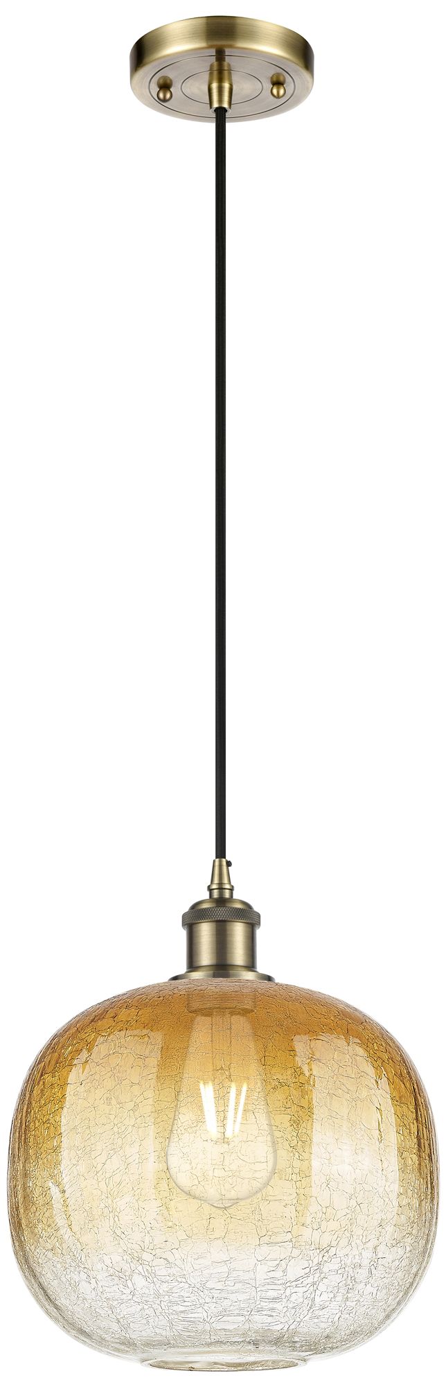 Innovations Lighting Brookhaven Sphere Brass - Antique Brass Collection