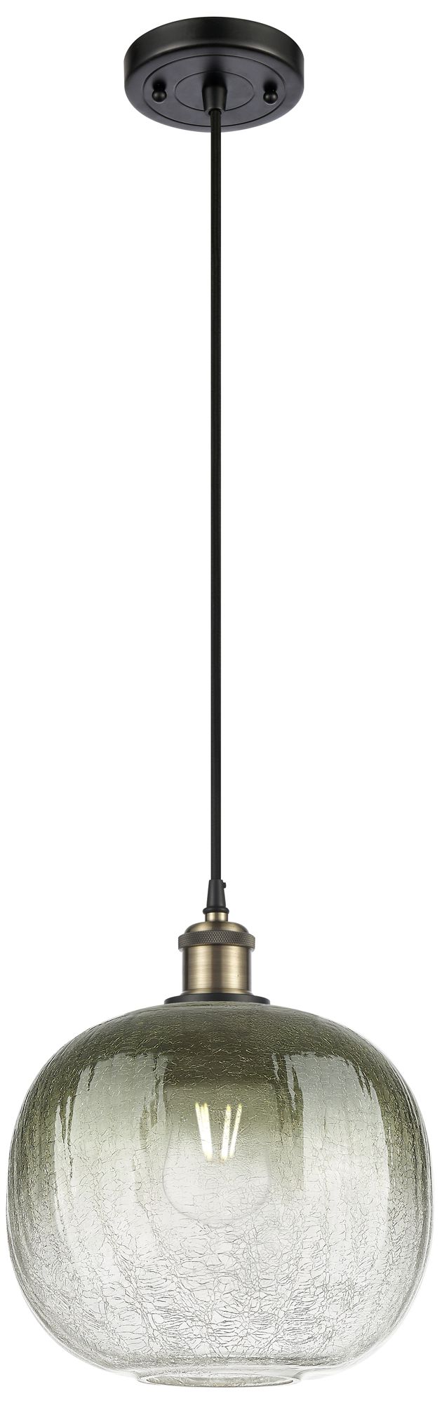 Innovations Lighting Brookhaven Sphere Brass - Antique Brass Collection