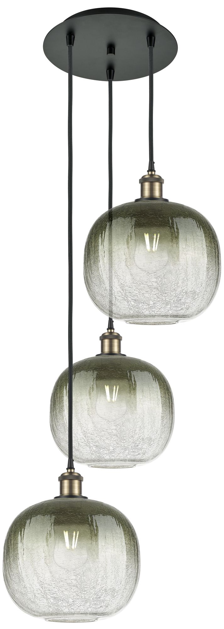 Innovations Lighting Brookhaven Sphere Brass - Antique Brass Collection