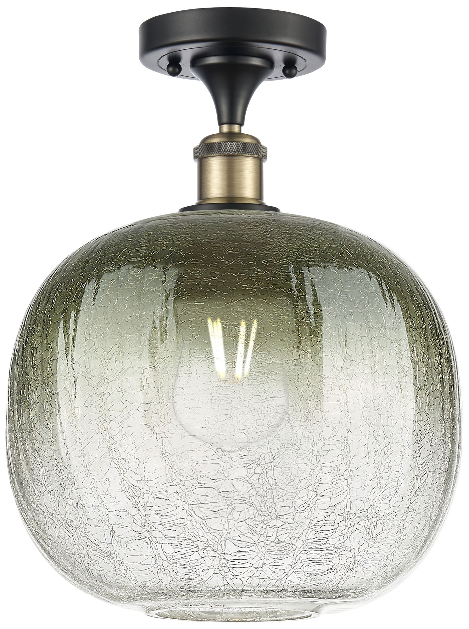 Innovations Lighting Brookhaven Sphere Brass - Antique Brass Collection