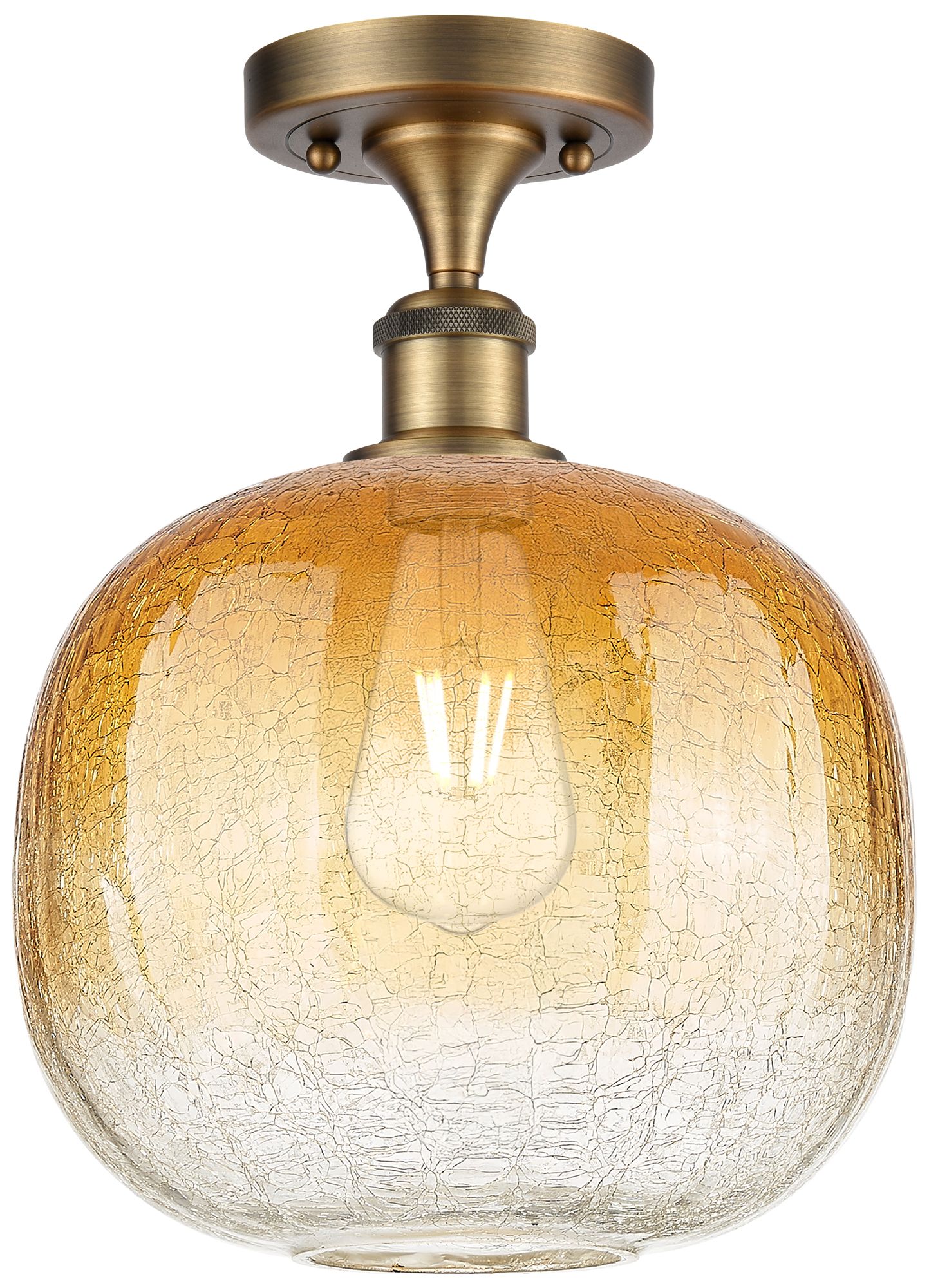 Innovations Lighting Brookhaven Sphere Brass - Antique Brass Collection