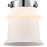 2_Innovations Lighting Canton 11" High Chrome and Matte White Sconce more views