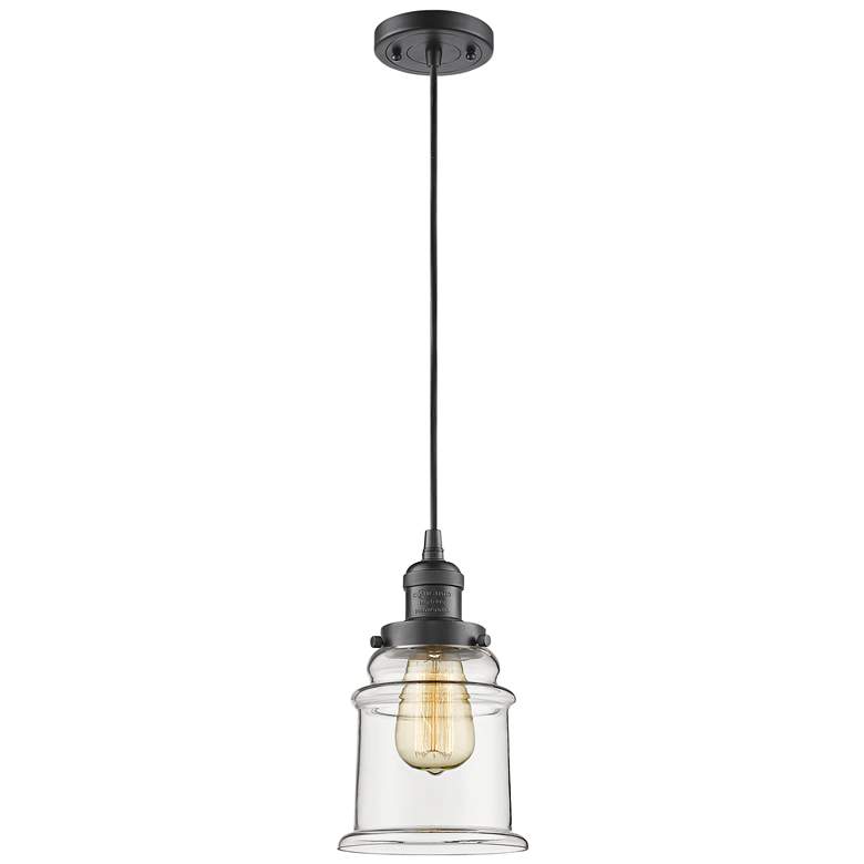 Image 2 Innovations Lighting Canton 6 1/2" Wide Oil-Rubbed Bronze Mini Pendant