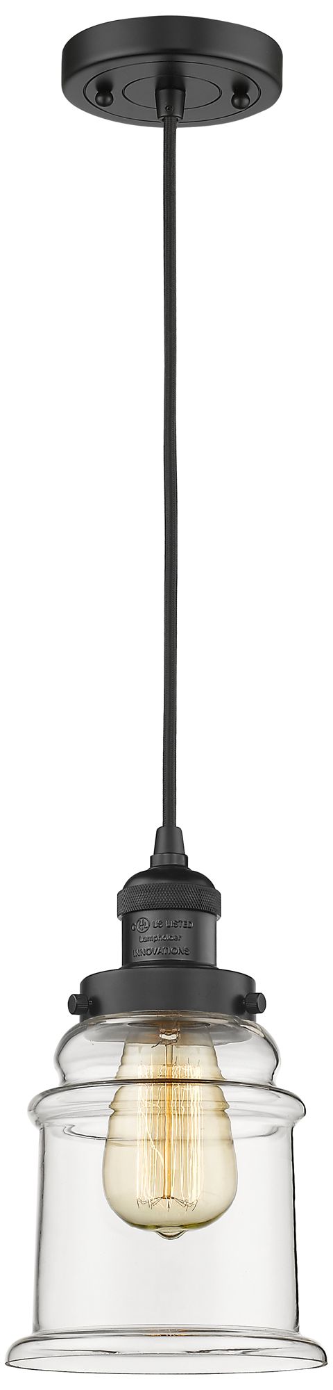 Innovations Lighting Canton Black Collection