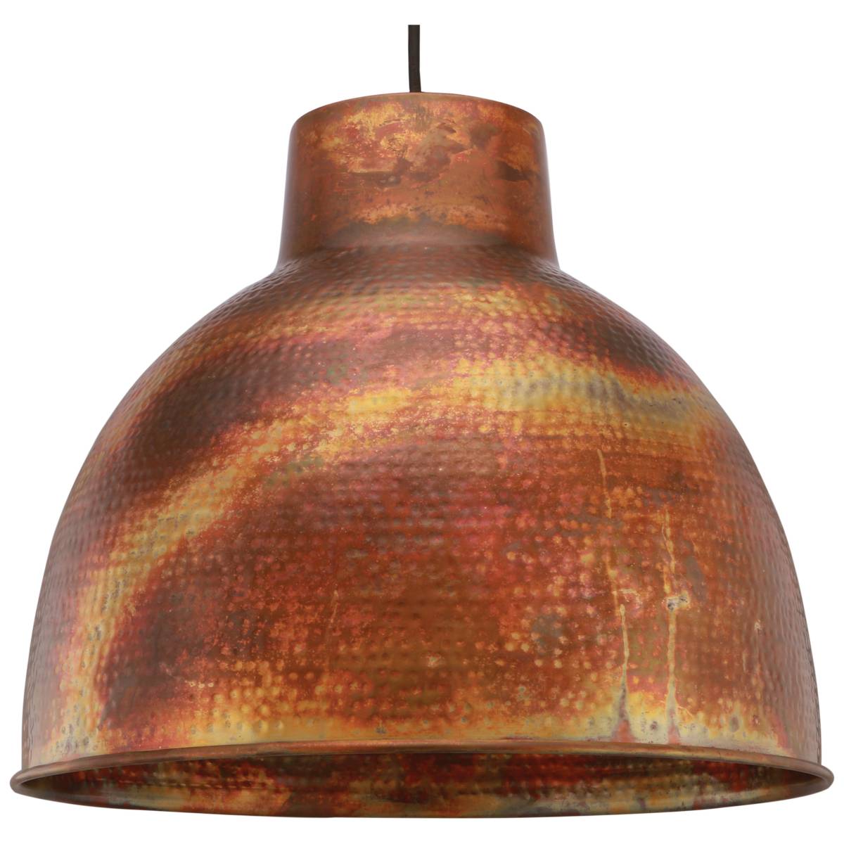 A closer look at Textured Copper Pendant Lighting Fixtures