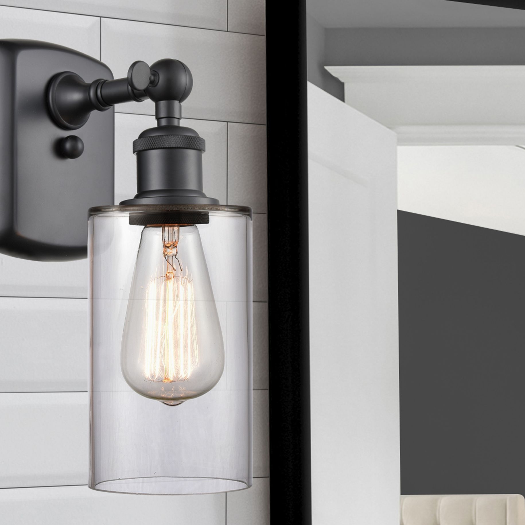 Innovations Lighting Clymer Black Collection
