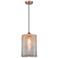 Innovations Lighting Cobbleskill 9" Wide Mercury Glass Mini Pendant
