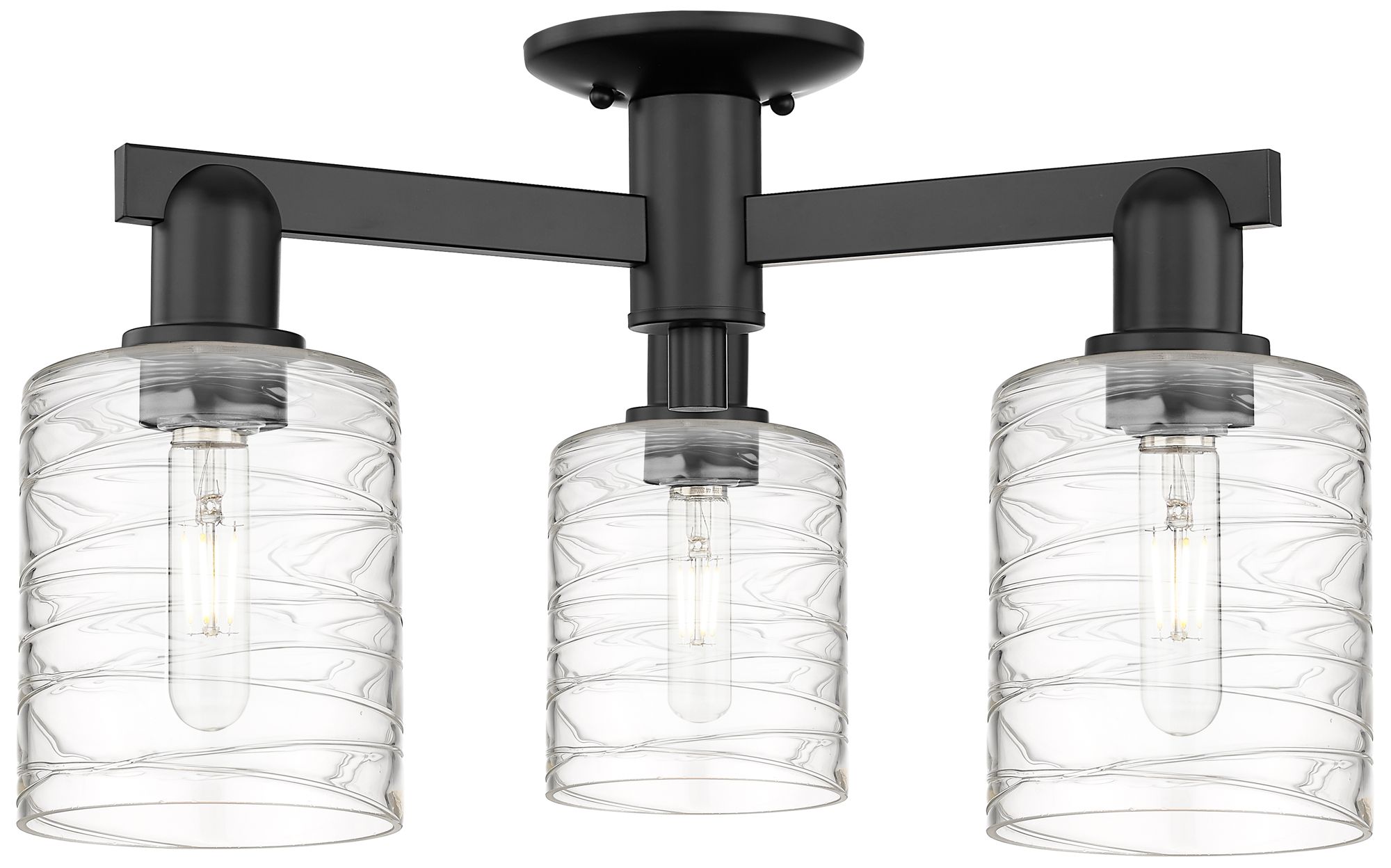 Innovations Lighting Cobbleskill Black Collection
