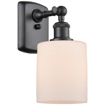 Innovations Lighting Cobbleskill Black Collection