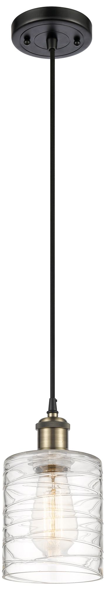 Innovations Lighting Cobbleskill Black Collection