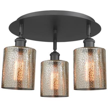 Innovations Lighting Cobbleskill Black Collection