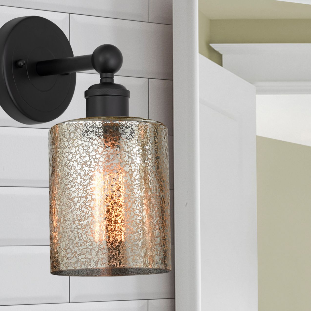 Innovations Lighting Cobbleskill Black Collection
