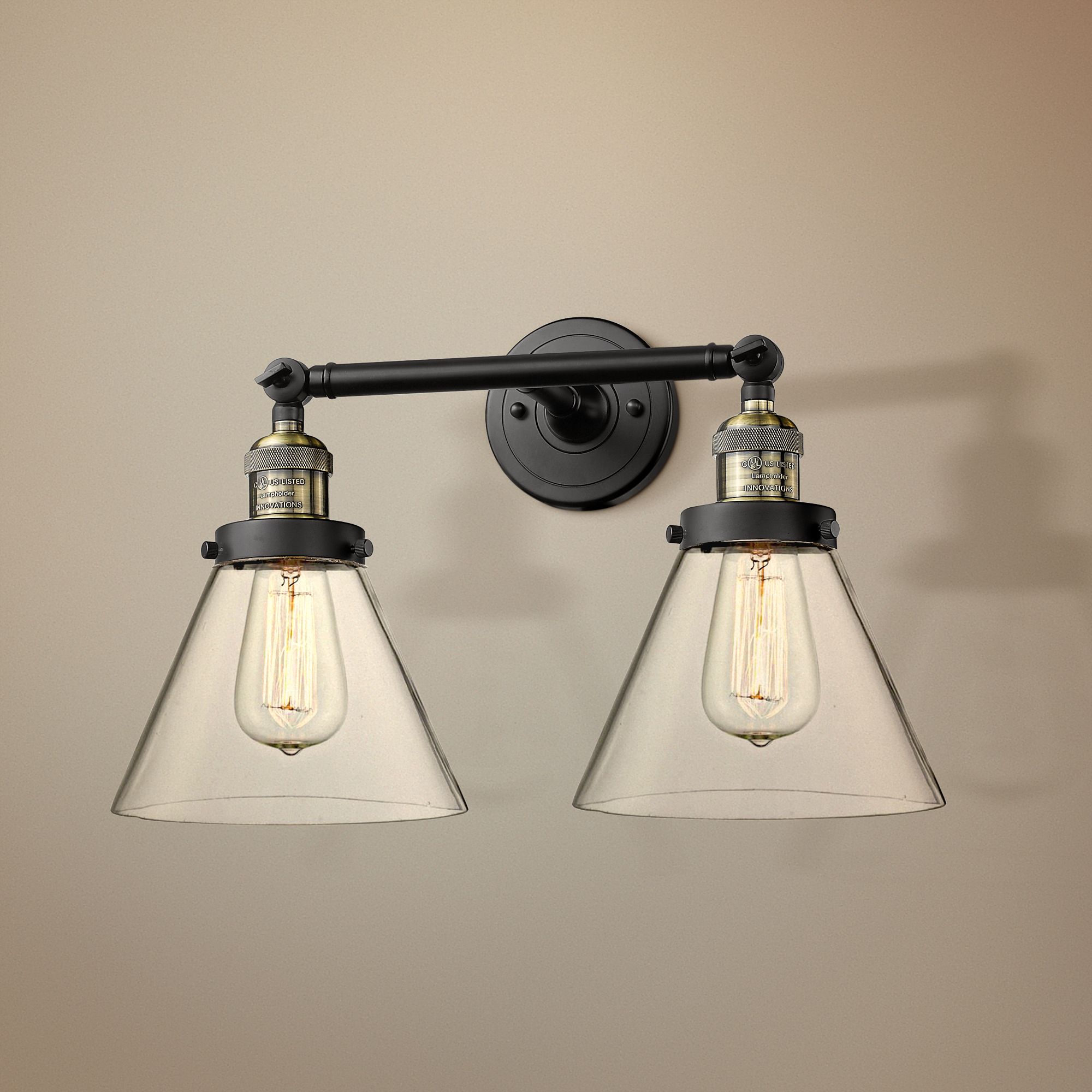 Innovations Lighting Cone Brass - Antique Brass Collection
