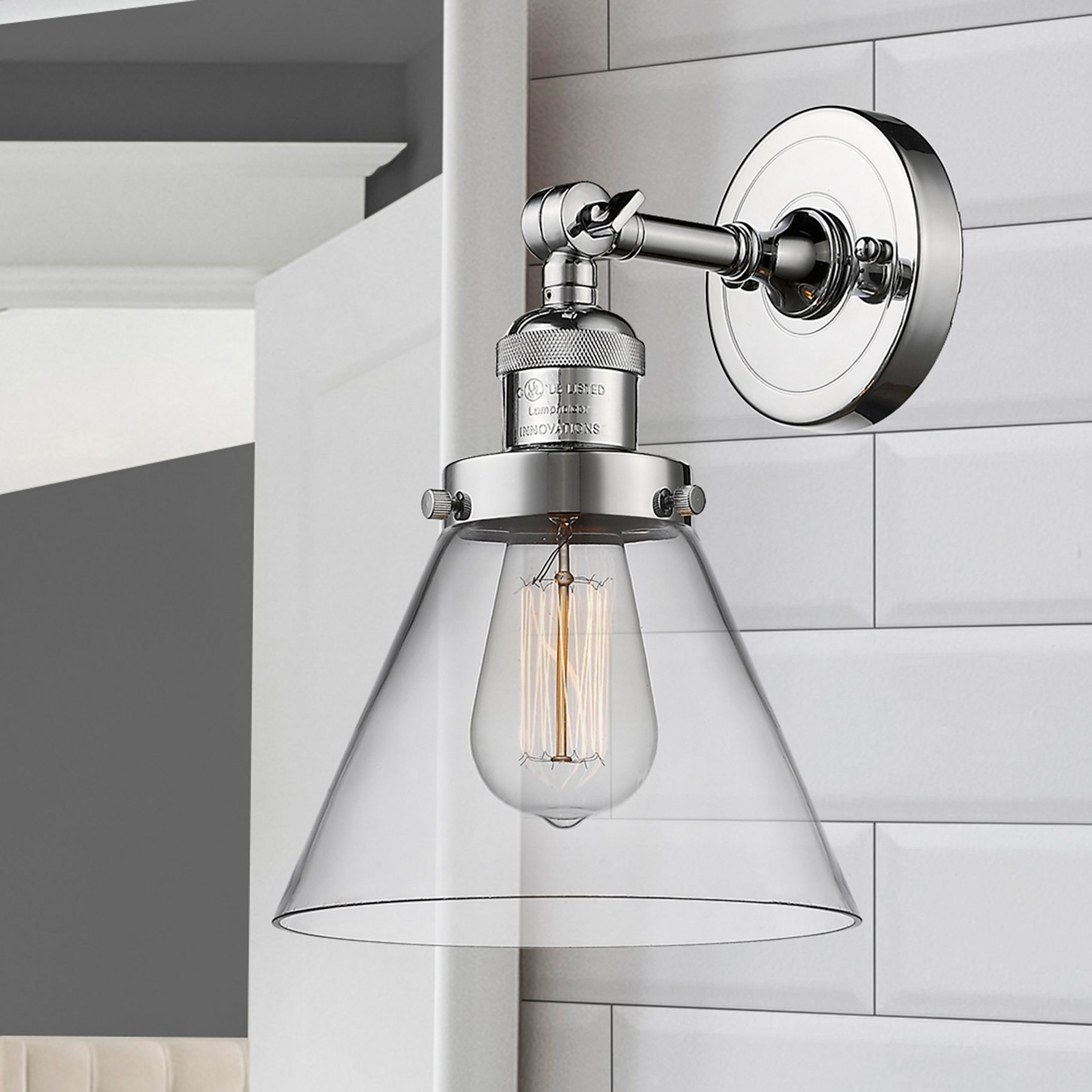 Innovations Lighting Cone Chrome Collection