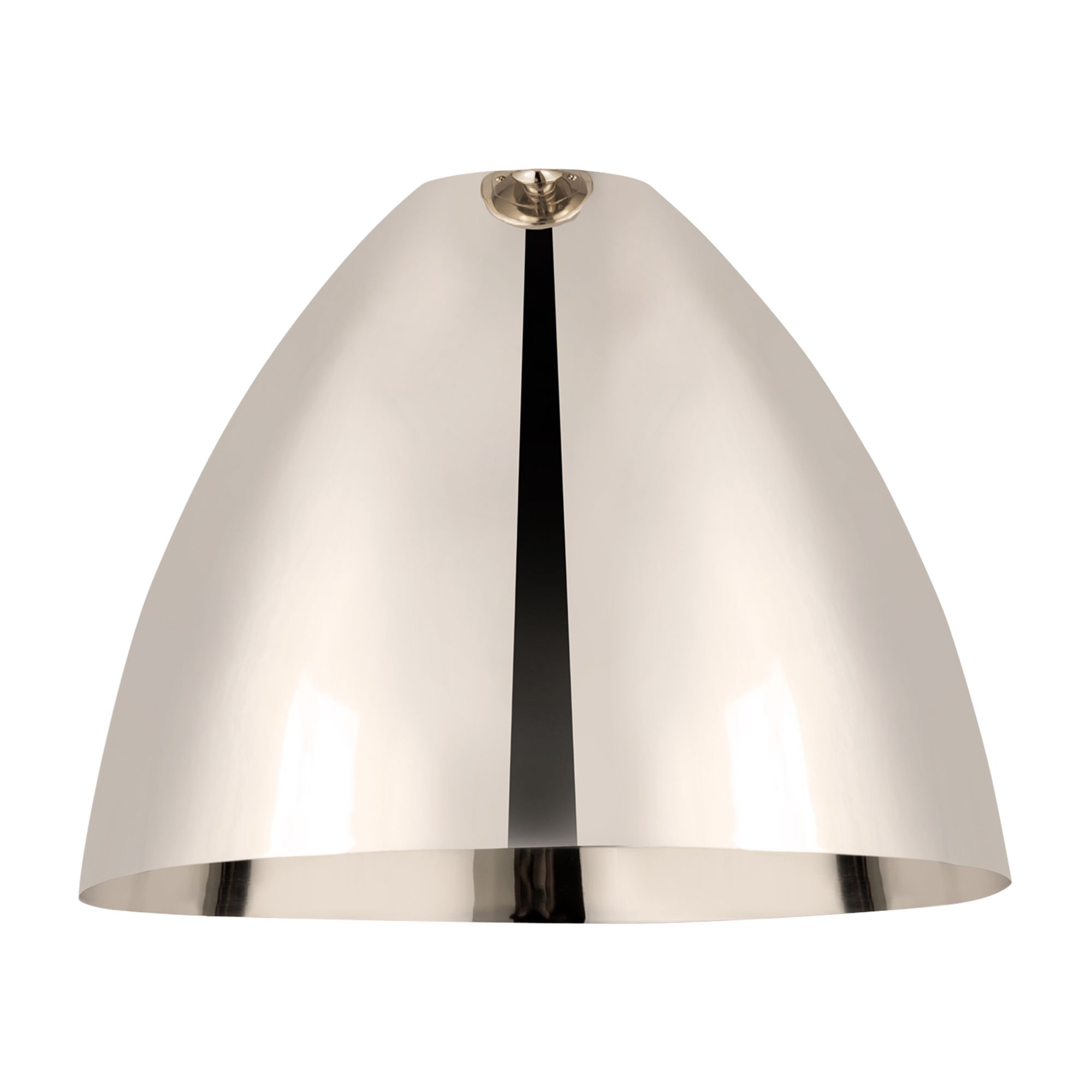 Image 3 Innovations Lighting Edison 16" Polished Nickel Dome Mini Pendant more views