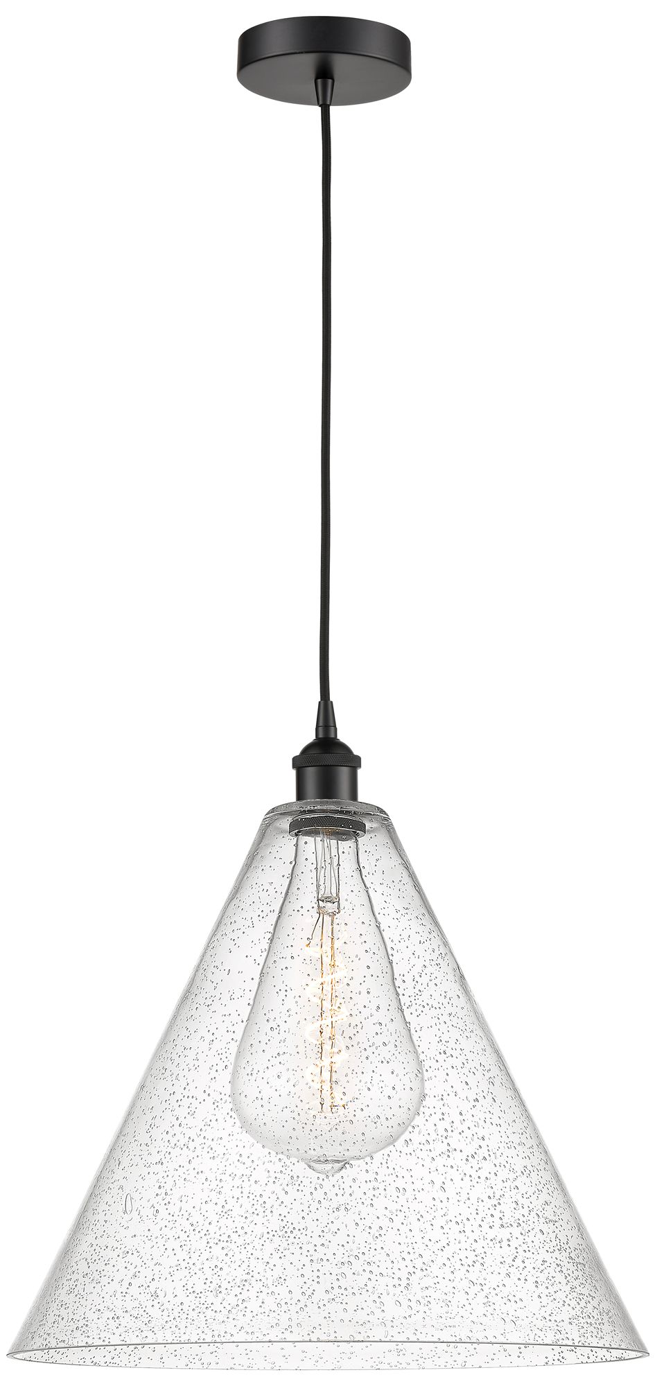 Innovations Lighting Edison Cone Black Collection