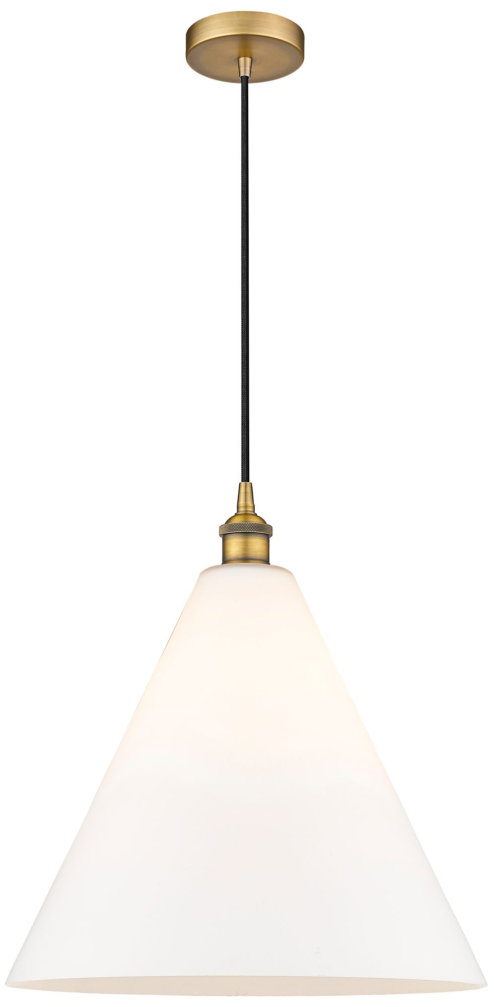 Innovations Lighting Edison Cone Brass - Antique Brass Collection