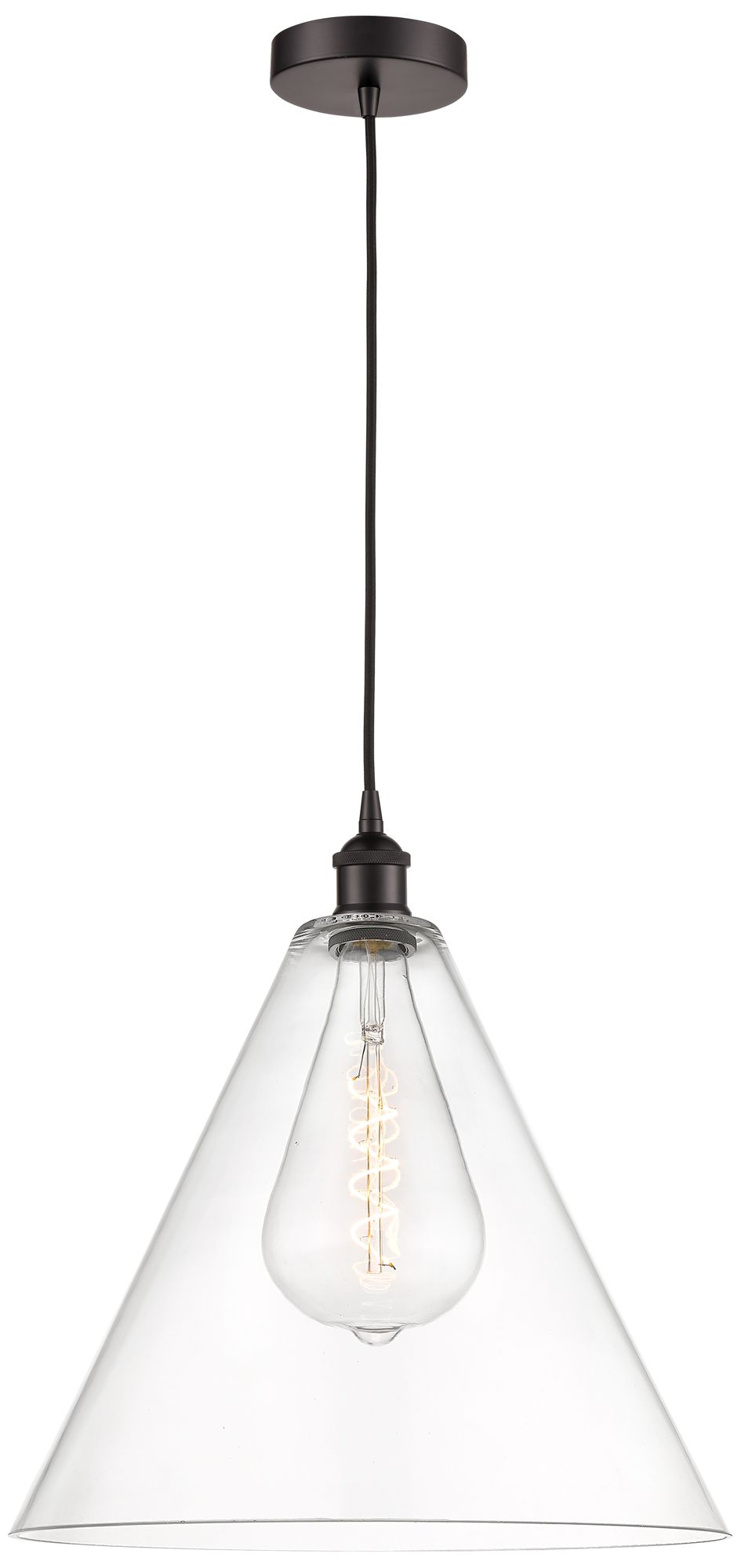 Innovations Lighting Edison Cone Bronze Collection