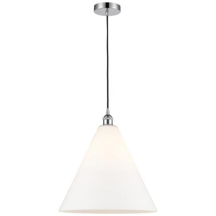 Innovations Lighting Edison Cone Chrome Collection