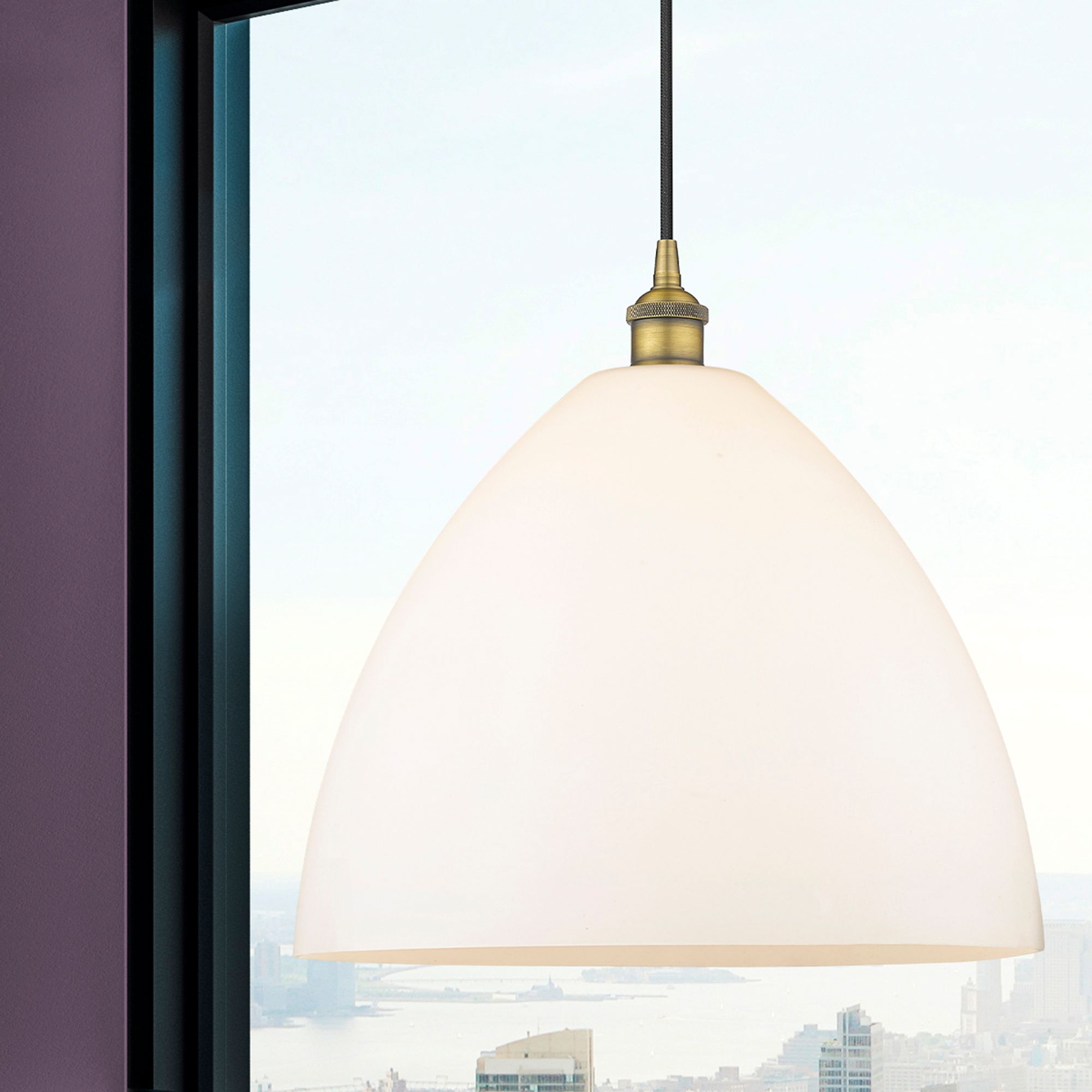 Innovations Lighting Edison Dome Brass - Antique Brass Collection