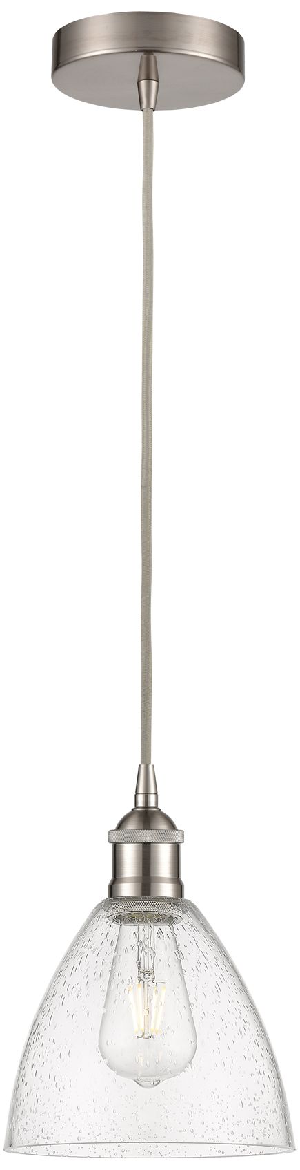 Innovations Lighting Edison Dome Brushed Nickel Collection