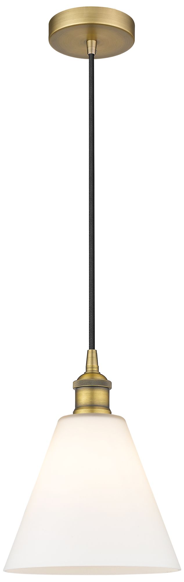 Innovations Lighting Edison Glass Cone Brass - Antique Brass Collection