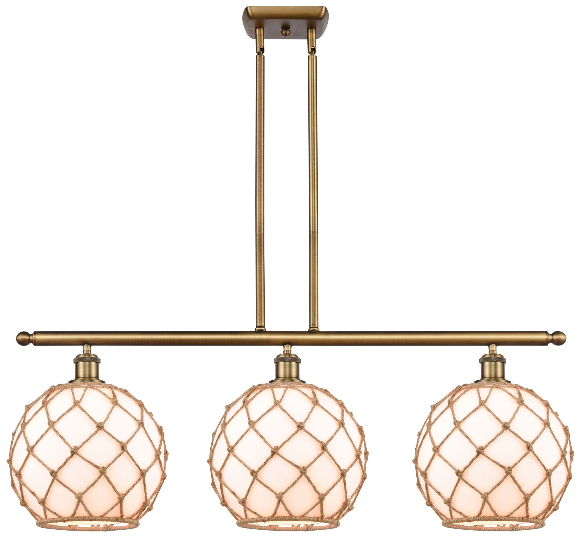 Innovations Lighting Farmhouse Rope Brass - Antique Brass Collection