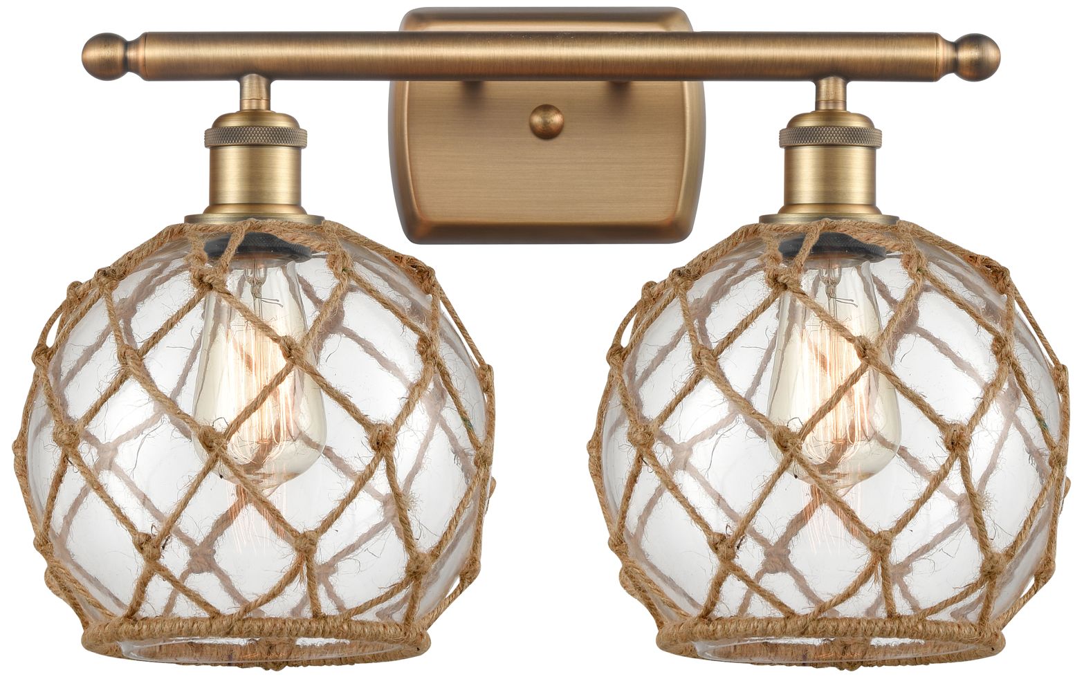 Innovations Lighting Farmhouse Rope Brass - Antique Brass Collection