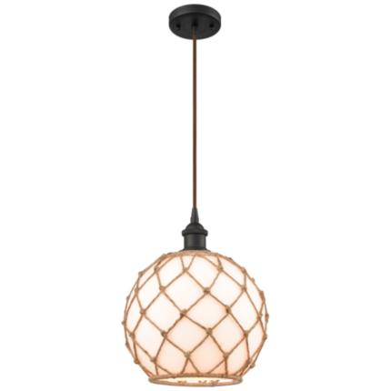 Innovations Lighting Farmhouse Rope Bronze Collection