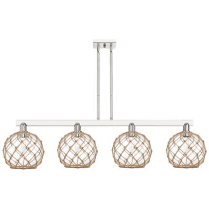 Innovations Lighting Farmhouse Rope Chrome Collection