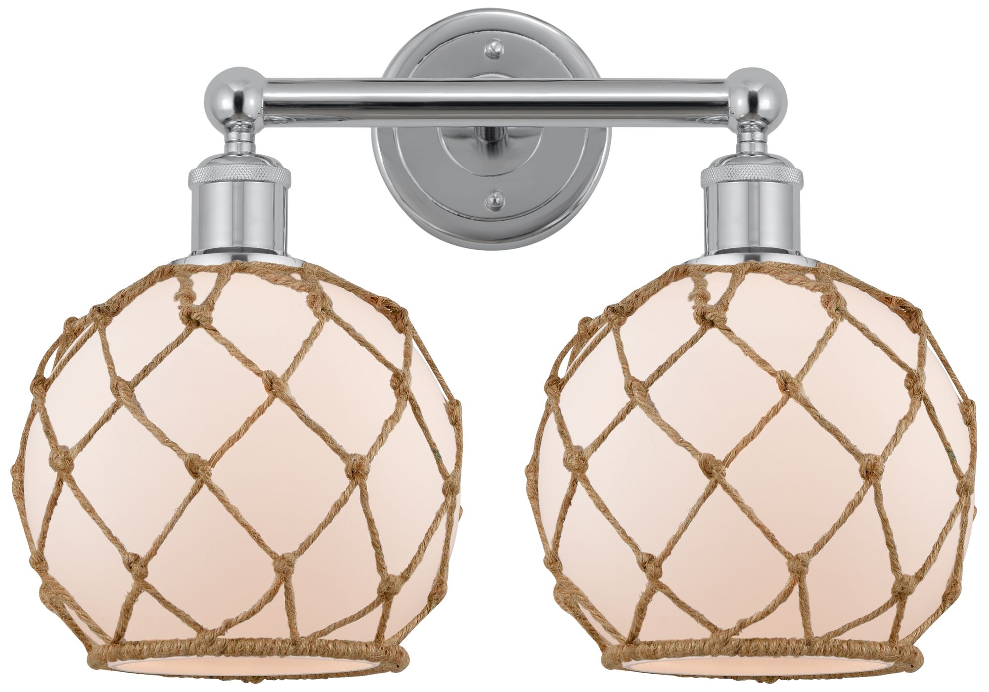 Innovations Lighting Farmhouse Rope Chrome Collection