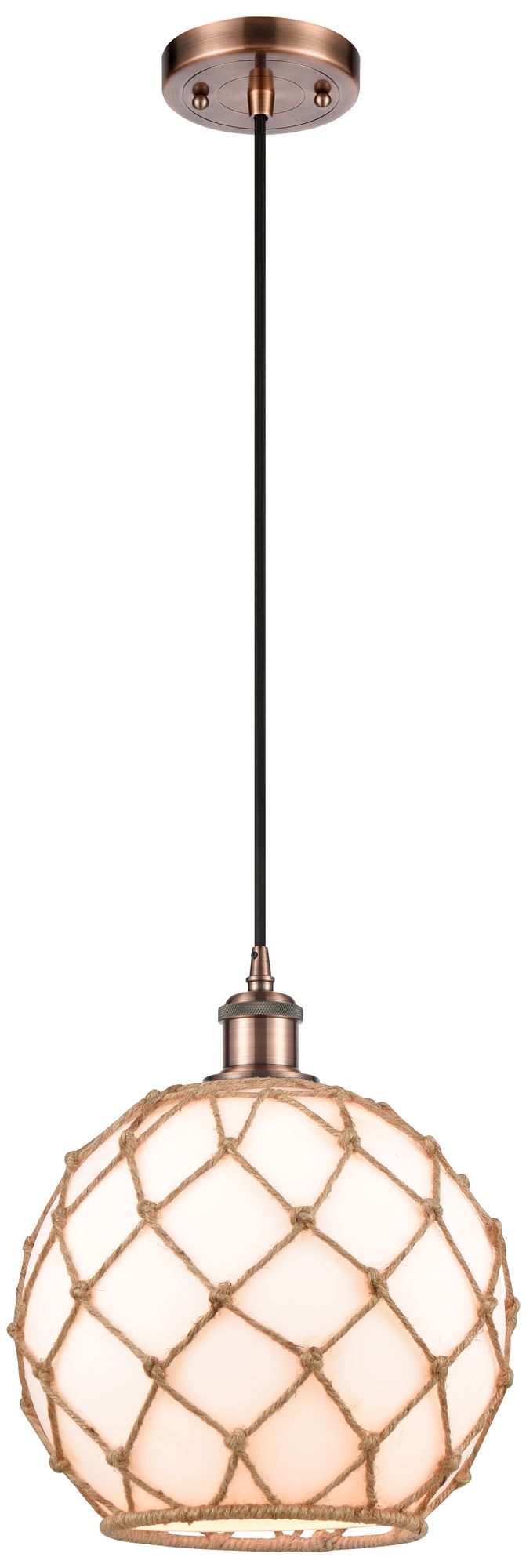 Innovations Lighting Farmhouse Rope Copper Collection