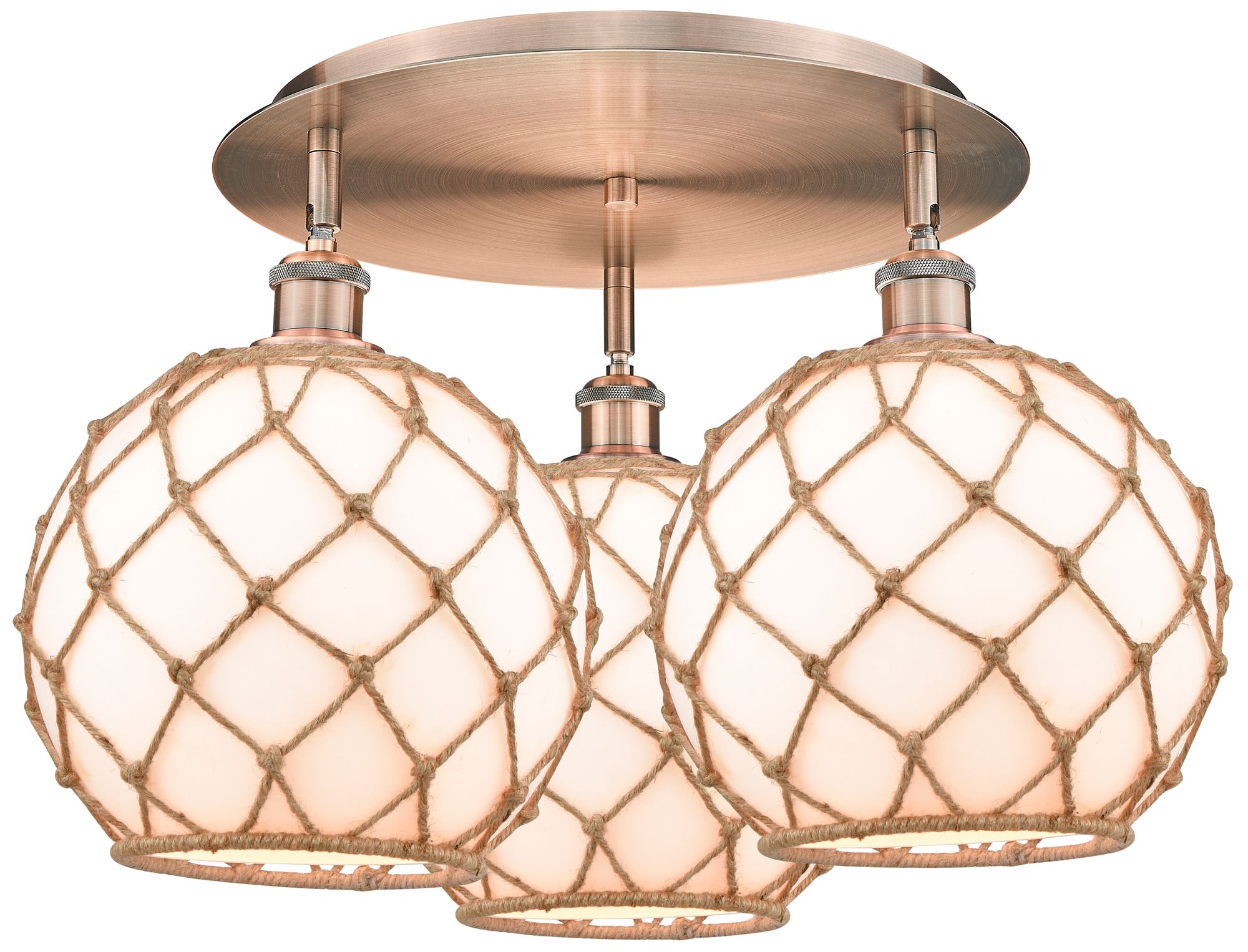 Innovations Lighting Farmhouse Rope Copper Collection