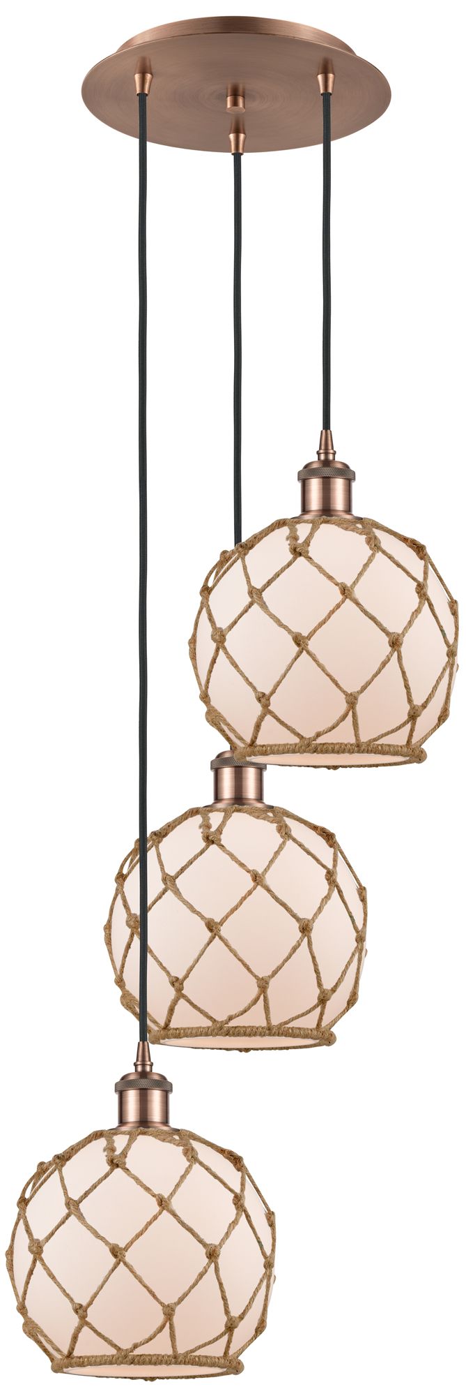 Innovations Lighting Farmhouse Rope Copper Collection