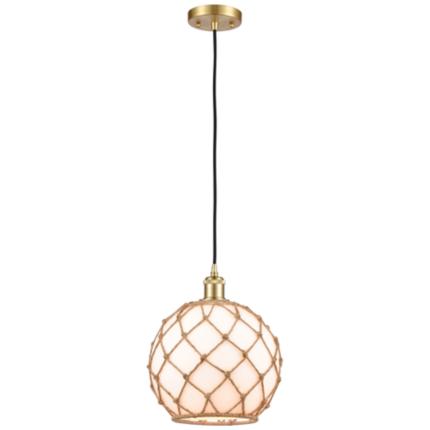 Innovations Lighting Farmhouse Rope Gold Collection