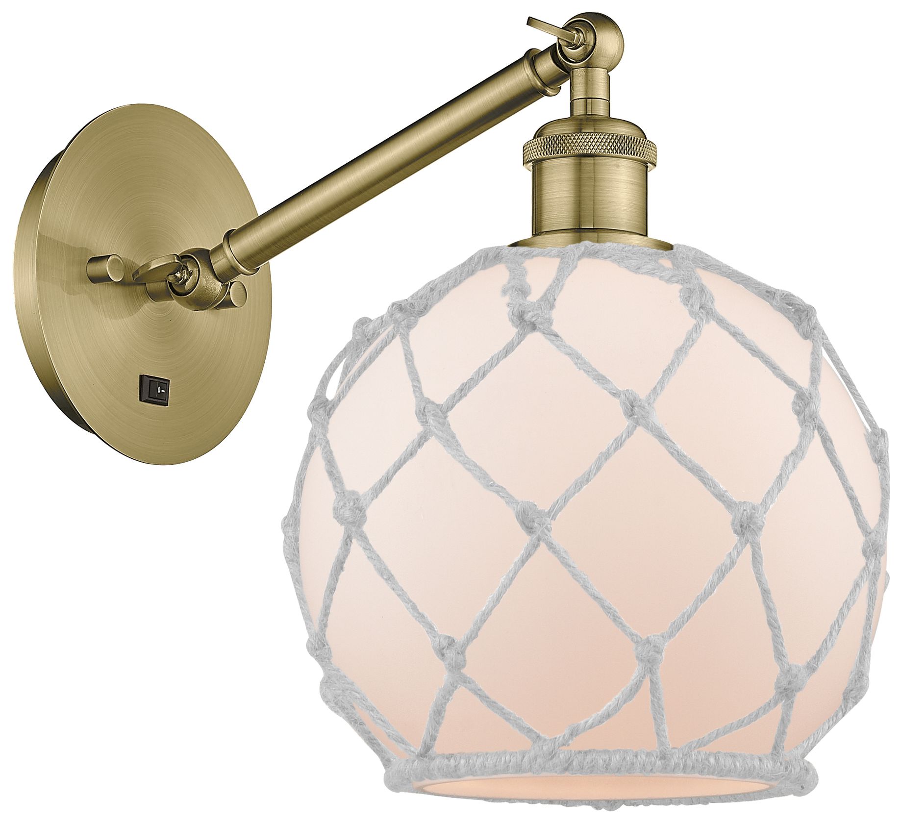 Innovations Lighting Farmhouse Rope Gold Collection