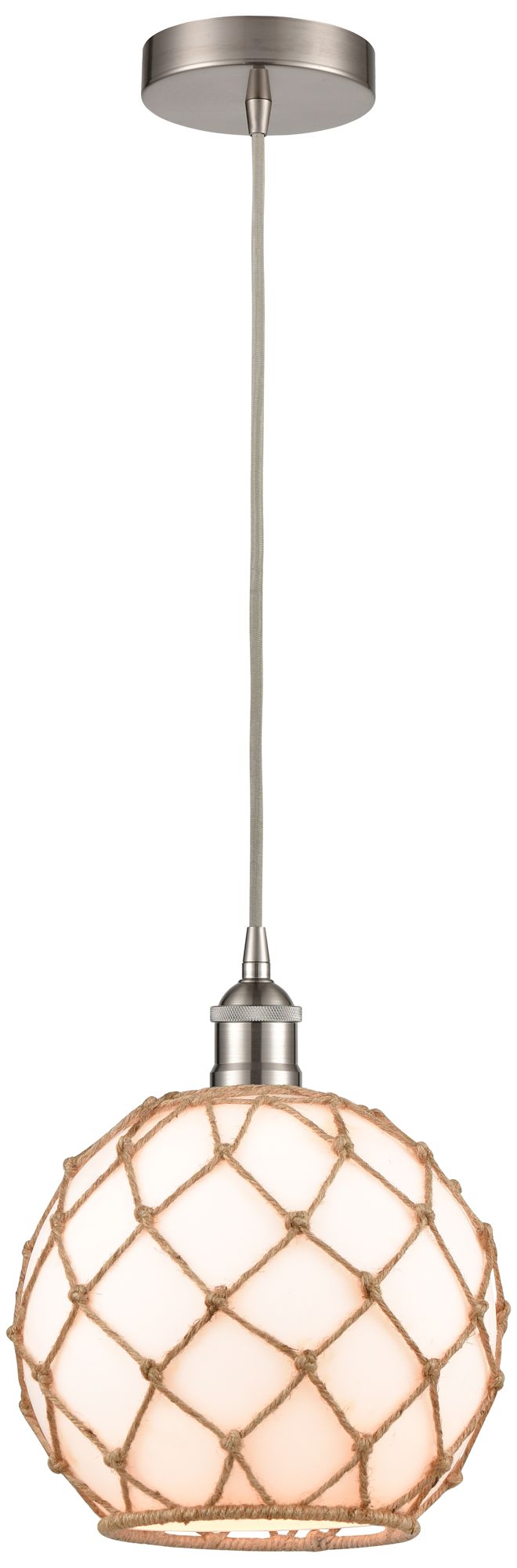 Innovations Lighting Farmhouse Rope Silver Collection