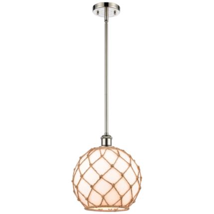 Innovations Lighting Farmhouse Rope Silver Collection