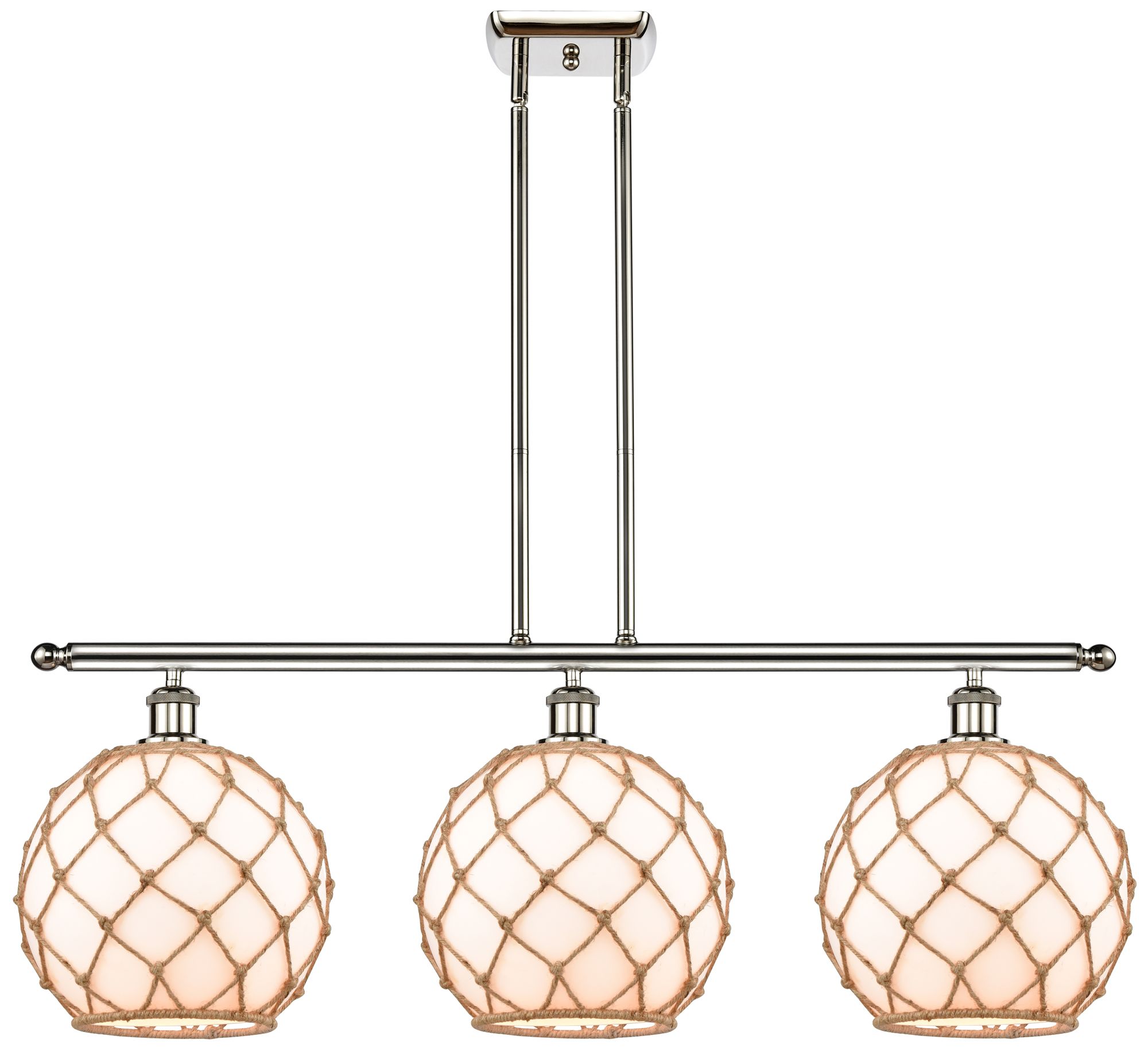 Innovations Lighting Farmhouse Rope Silver Collection
