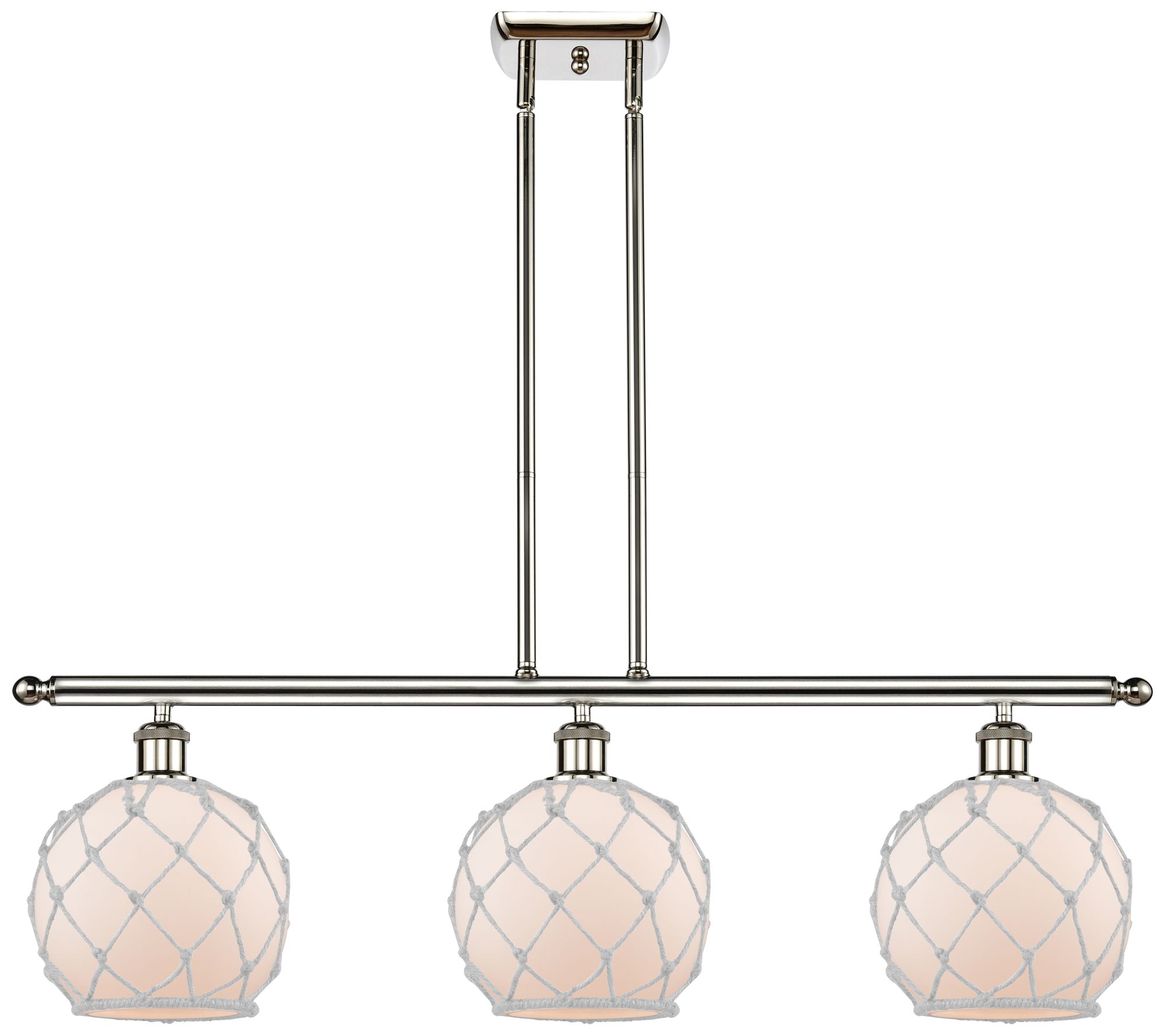 Innovations Lighting Farmhouse Rope Silver Collection