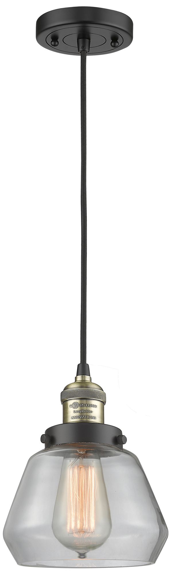 Innovations Lighting Fulton Black Collection