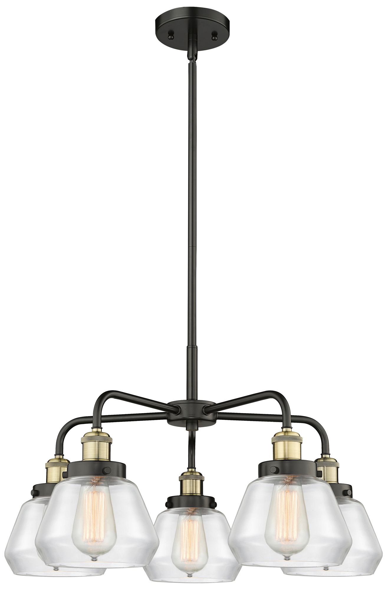 Innovations Lighting Fulton Black Collection