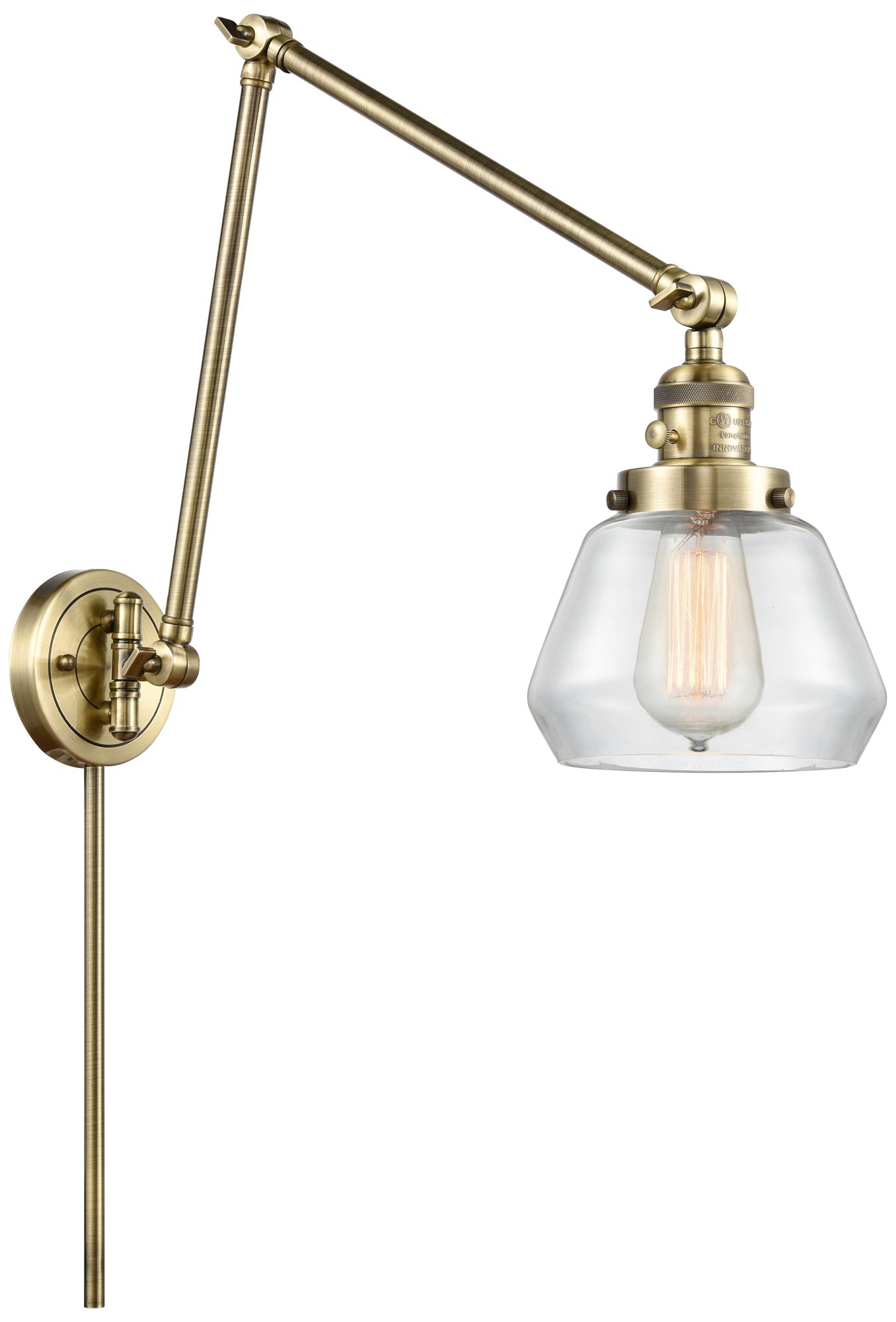 Innovations Lighting Fulton Brass - Antique Brass Collection