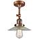 Innovations Lighting Halophane 8 1/2" Antique Copper Adjustable Light