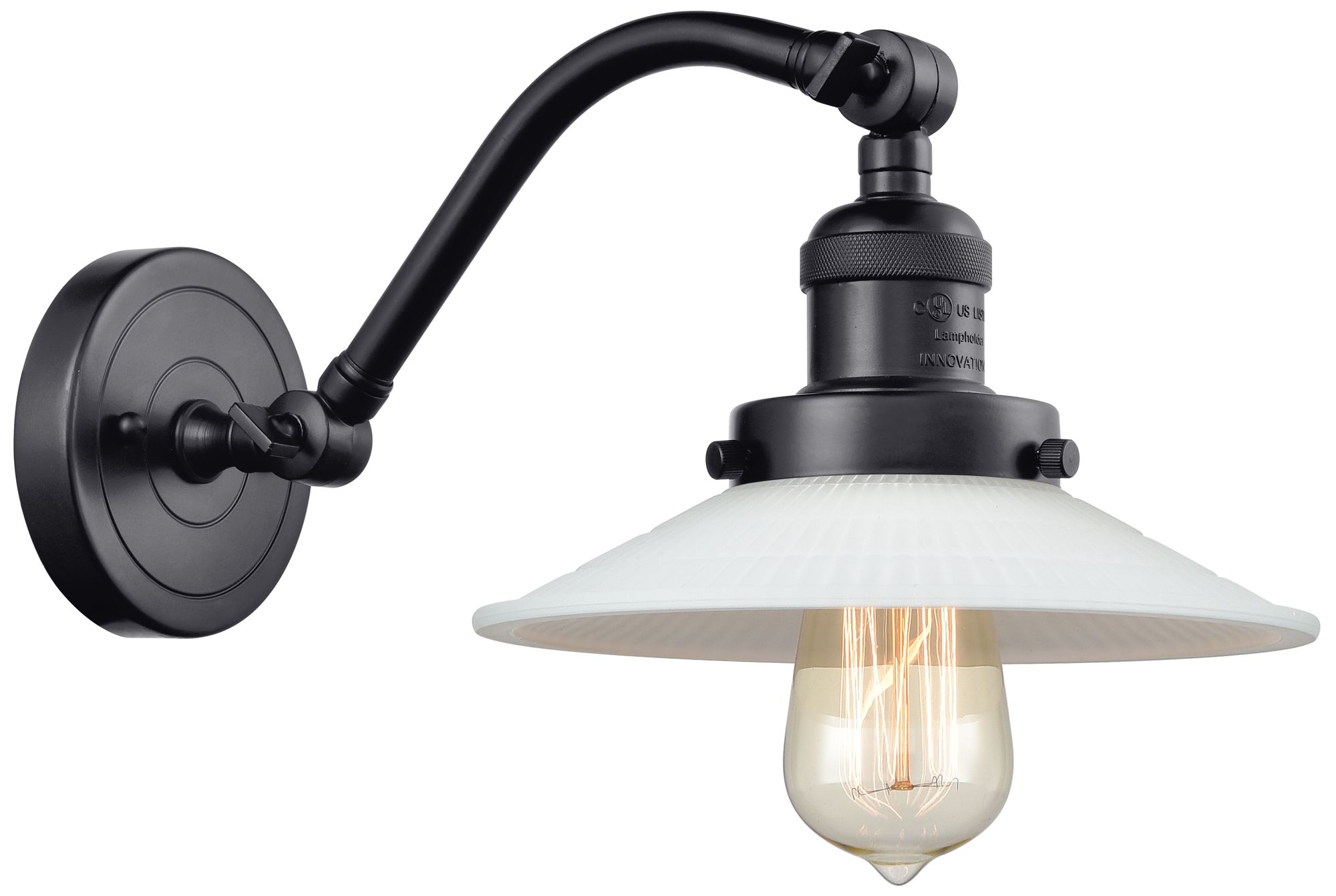 Innovations Lighting Halophane Black Collection