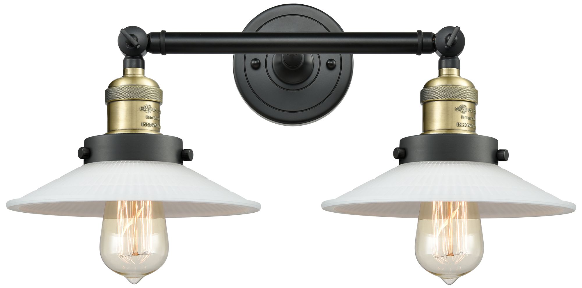Innovations Lighting Halophane Black Collection