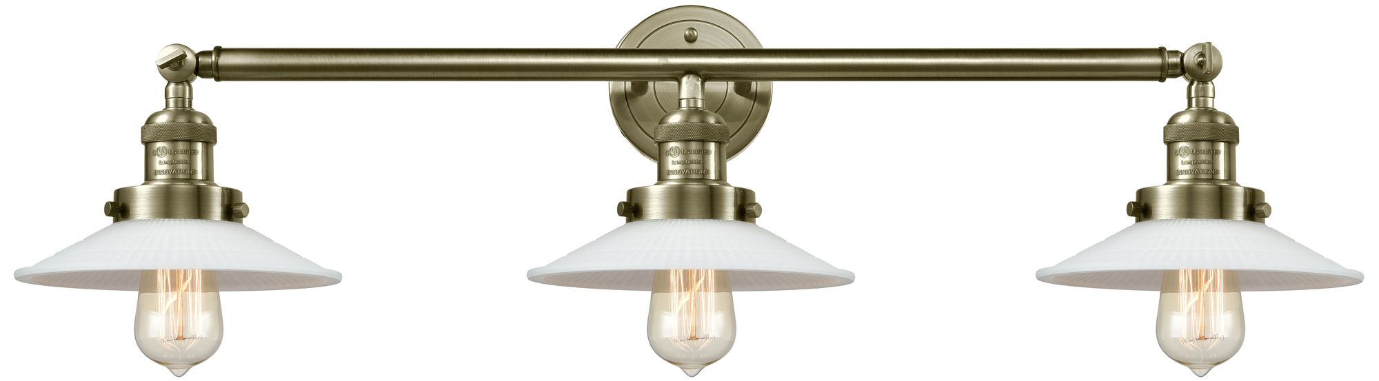 Innovations Lighting Halophane Brass - Antique Brass Collection
